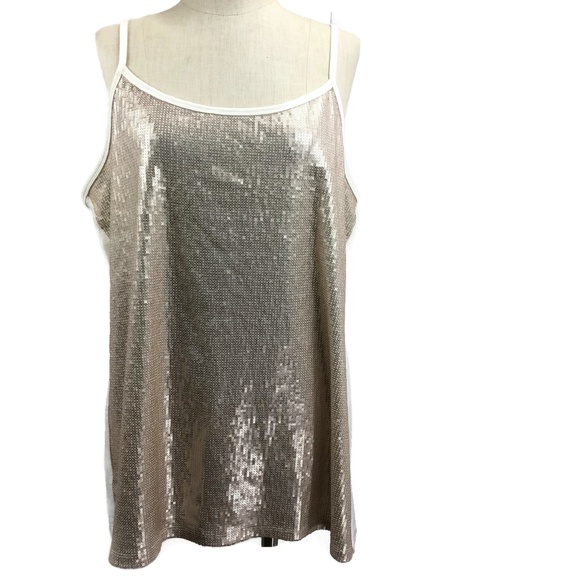 torrid Tops - Torrid Sequined Cami Tank Size 3